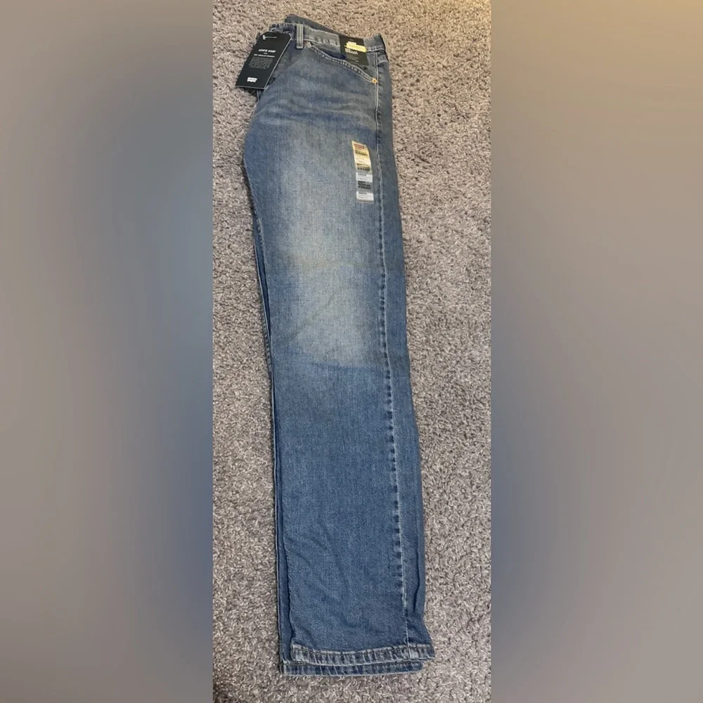 NWT Men’s Levi's 505 Regular Straight Fit Light Blue Jeans 34x34